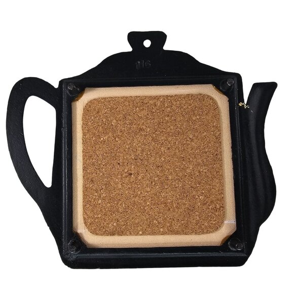 Norge Cast Iron Trivet With Colorful Tile Insert Norway - Picture 5 of 8